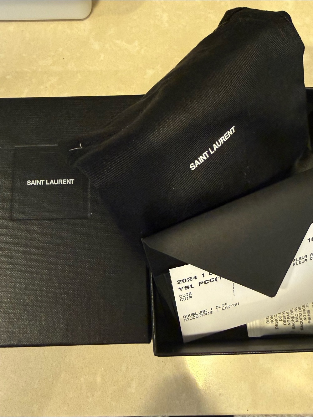 Saint Laurent YSL Card Case NWT - Picture 4 of 4
